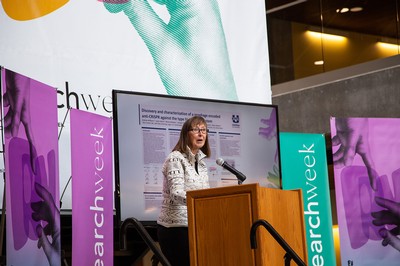 The Student Research Awards ceremony.