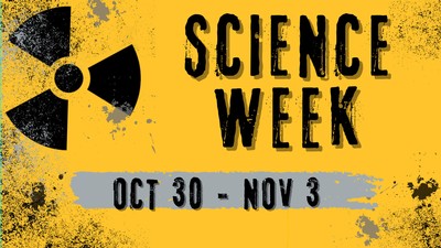 Text Reads: October 30th through November 3rd.