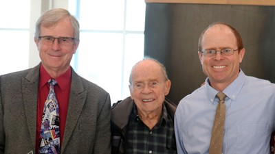 USU scientists Boyd Edwards, Farrell Edwards and John Edwards.