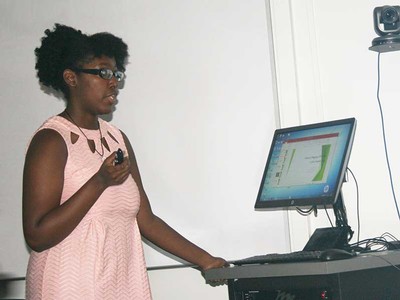 Chemist Jayda Hatten