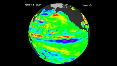 Jason-3 satellite image