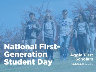 students walking on campus