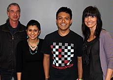 Todd Milovich, Michelle Bogdan, students, USU Access and Divesity Center