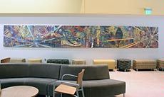 artwork by Michael Bingham in Agricultural Sciences Building