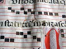 example of a historical music sheet