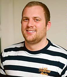 Arrington Writing Award 2nd place winner Peter Wosnik