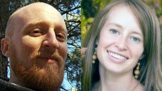 Second and third place winners, Arrignton Writing Award competition