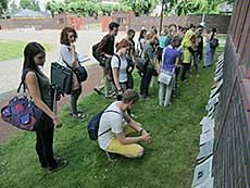 USU art students in Germany study abroad program