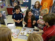 USU ArtsBridge, Mountainside Elementary school project, students