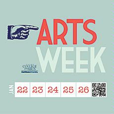 Caine College of the Arts, Arts Week graphic illustration
