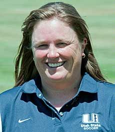 USU Athletics Women's Soccer Coach Heather Cairns