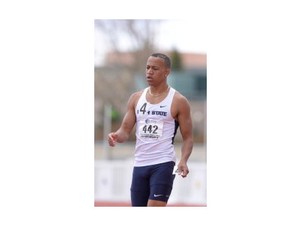 USU track athlete Nic Bowens