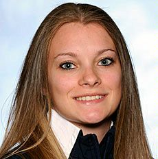 USU student and gymnast Nicole Simoneau