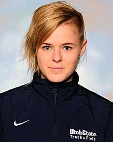 Utah State Track and Field athlete Sonia Grabowska