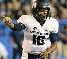 Utah State football player