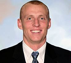 USU men's basketball player Brady Jardine