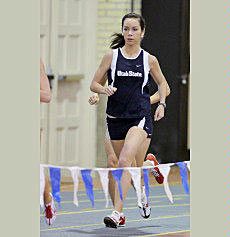 Kim Quinn, USU women's track team member