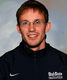 USU assistant track coach Steve Strickland