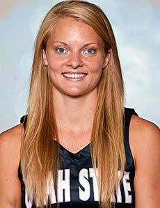 USU women's basketball player Devyn Christensen
