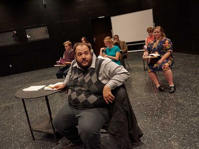 The Babylon Line rehearsals
