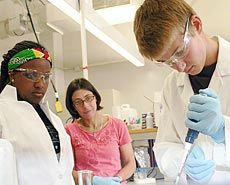 Summer Biotech Academy scientist and students