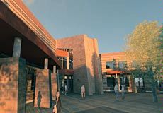 Brigham City campus building west entry