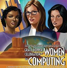 Grace Hopper Celebration of Women in Computing Conference poster 