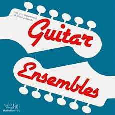 graphic for spring Guitar Ensembles concert at USU