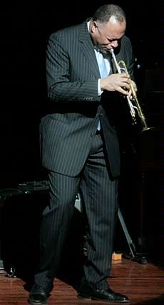 USU guest artist Byron Stripling performing