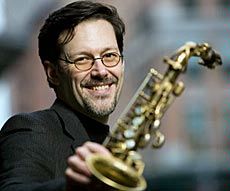 saxophonist Dave Pietro is a guest artist with USU's jazz program