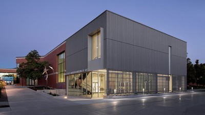 The Norah Eccles Harrison Museum of Art is seen on the USU Logan campus.