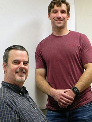 NSFgrant recipients Facob Freeman and Thomas Coyle