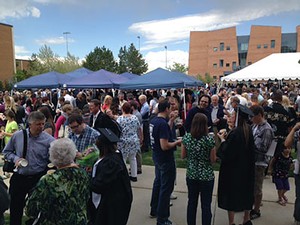 CHaSS 2015 commencement reception