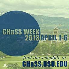 graphic illustration for 2013 CHaSS week at USU