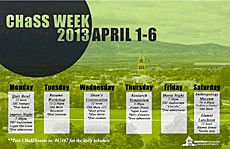illustration for 2013 CHaSS week at USU