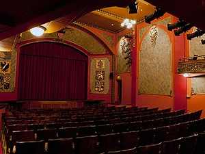 The interior of Utah State University's Caine Lyric Theatre