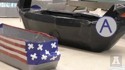 Cardboard Boat Race