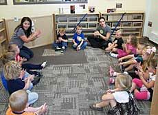 Brigham City Child Development Laboratory, Brigham City, classroom activity