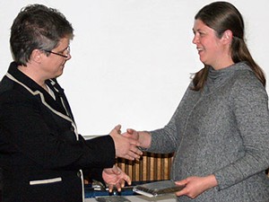 Lisa Berreau, Lorin Neuman-Lee at USU College of Science Awards