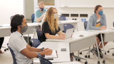 USU Implements Color-Coded Classroom Containment System to Minimize COVID-19 Risk