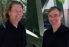 USU faculty members Keith Gibson and Chuck Hawkins