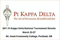 Pi Kappa Delta logo