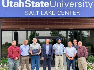 USU Professors Kurt Becker, Ryan Dupont, Mac McKee and David Stevens