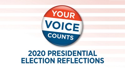 Your Voice Counts 2020 Election Reflections Illustration.