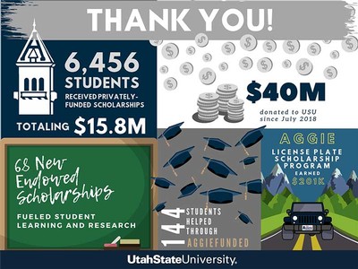 Infographic with giving statistics.