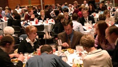A large crowd attending the College of Engineering Awards Banquet