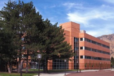 Utah State University's engineering building