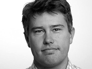 author Tim Sullivan speaks at USU in English Department program