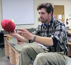 USU doctoral student Zack Brym