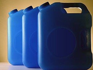 photo illustration for water storage containers